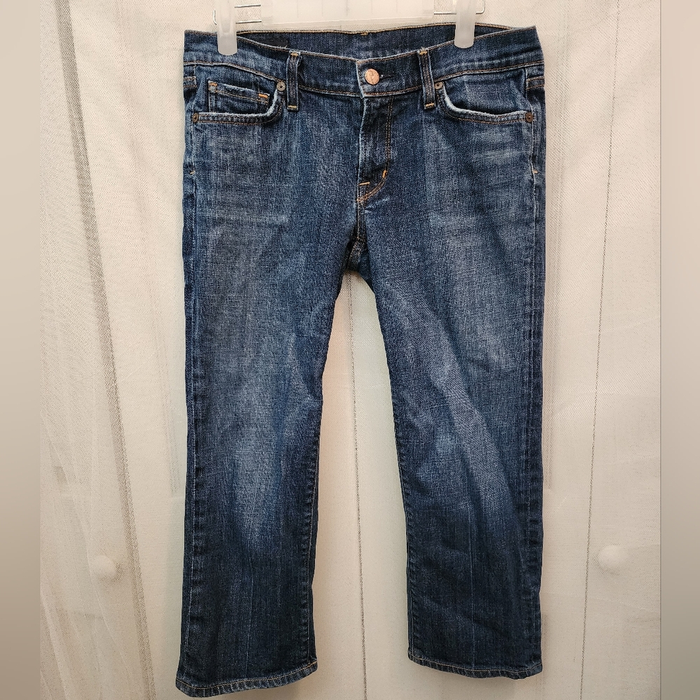 Citizens Of Humanity Kelly #063 Stretch Low Waist Cropped Jeans